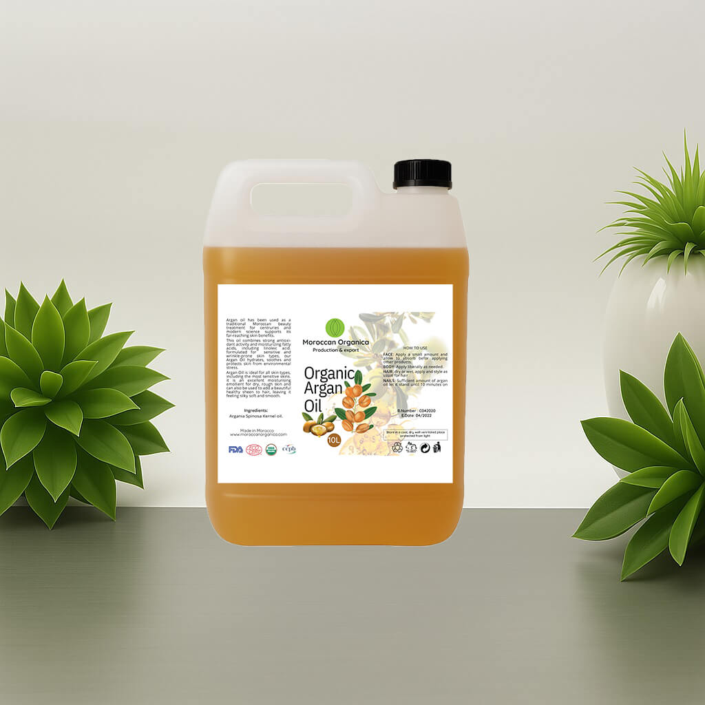 Moroccan Argan Oil 10 L -2.641 Gallon