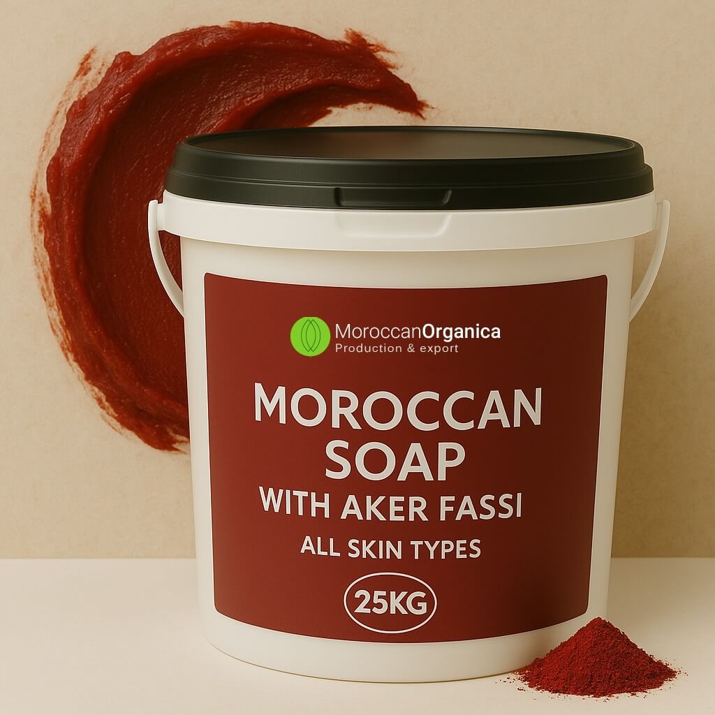 Moroccan Black Soap with Aker Fassi 25 Kg- 6.604 Gallon
